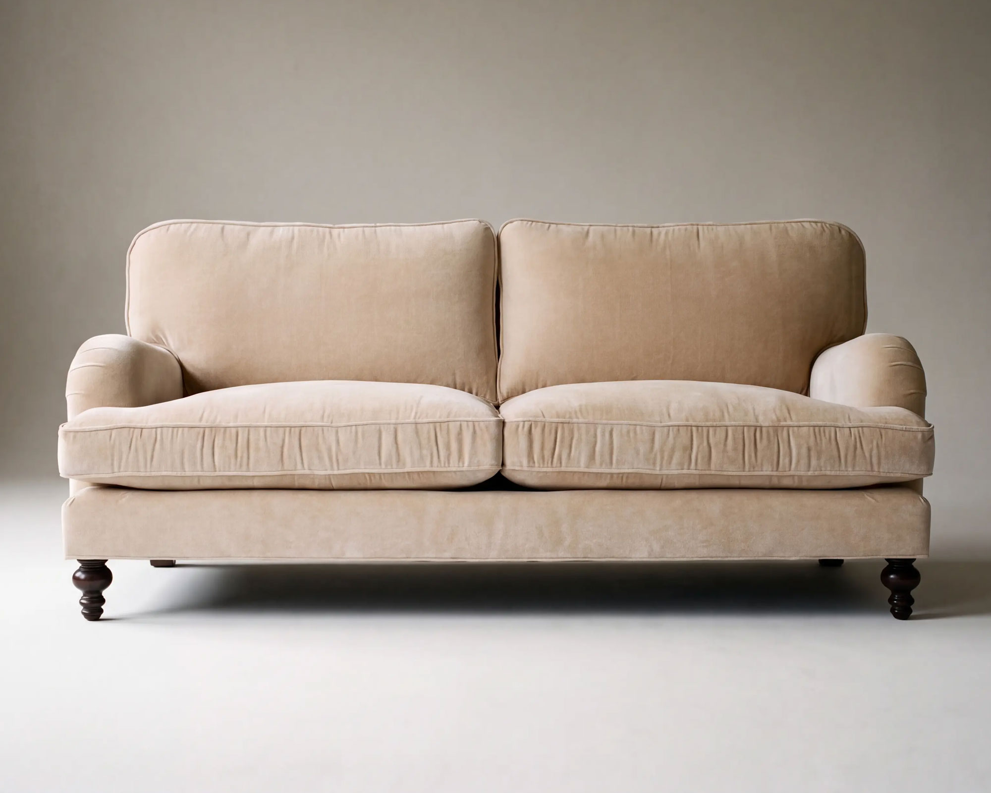 Blythe pillow-back English roll arm sofa