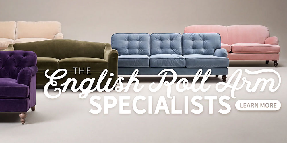 English Roll Arm Sofa Specialists