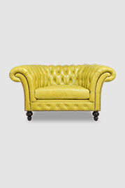 59 Lucille chair in Mont Blanc Citrine leather
