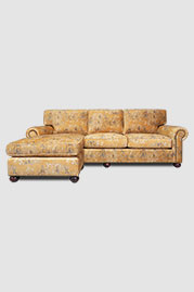 103 Lou sofa with chaise kit in Porto Karma Gold velvet
