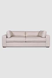 Chad sofa in Chartres Flax stain-proof fabric