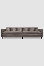 114 Captain Obvious sofa in Everlast Lithium performance leather