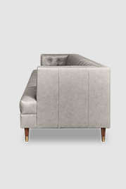 93 Dolly sofa in Bristol Pebble leather