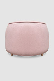 Buttercup armchair in blush pink fabric