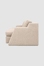 84 Monti sofa in Shelter Flax linen fabric