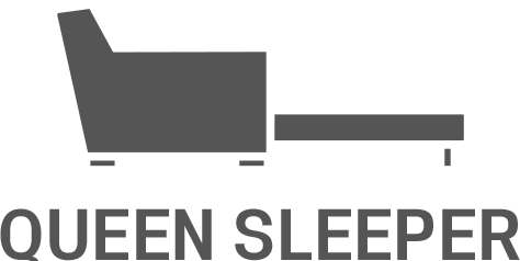 Available as queen sleeper